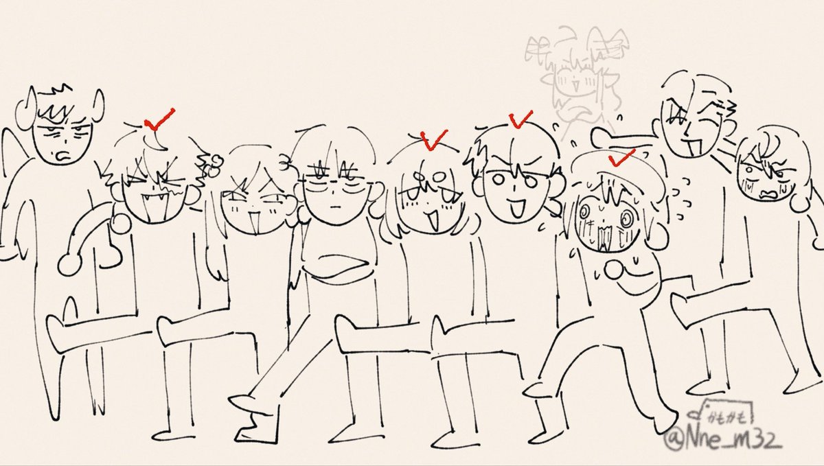 Nne_m32's tweet image. キャラ紹介全然終わらないねぇ！