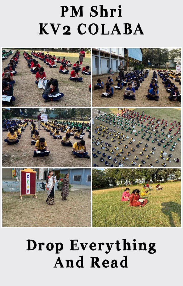 kv2colabamumbai's tweet image. 📚 National Library Week 2025
#DEAR Let’s DROP EVERYTHING AND READ. A book in hand is a doorway to endless imagination, knowledge, and inspiration.
#NationalLibraryWeek2025 #DropEverythingAndRead #ReadMore #LibraryLove #BooksAreMagic 
@KVS_HQ @KvsMumbai