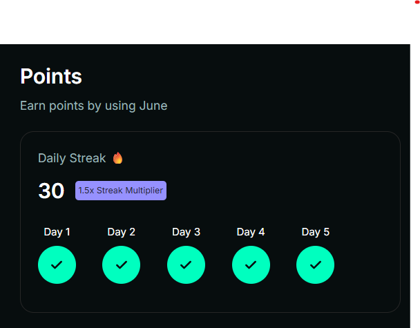 MinalNarwade's tweet image. 30 daily streak completed.

Daily work I have only used @askjuneai 

My rank also good, in free version, thanks for @askjuneai team.

@jkb0x   @SpeakStraight_  @i_ankitacrypto