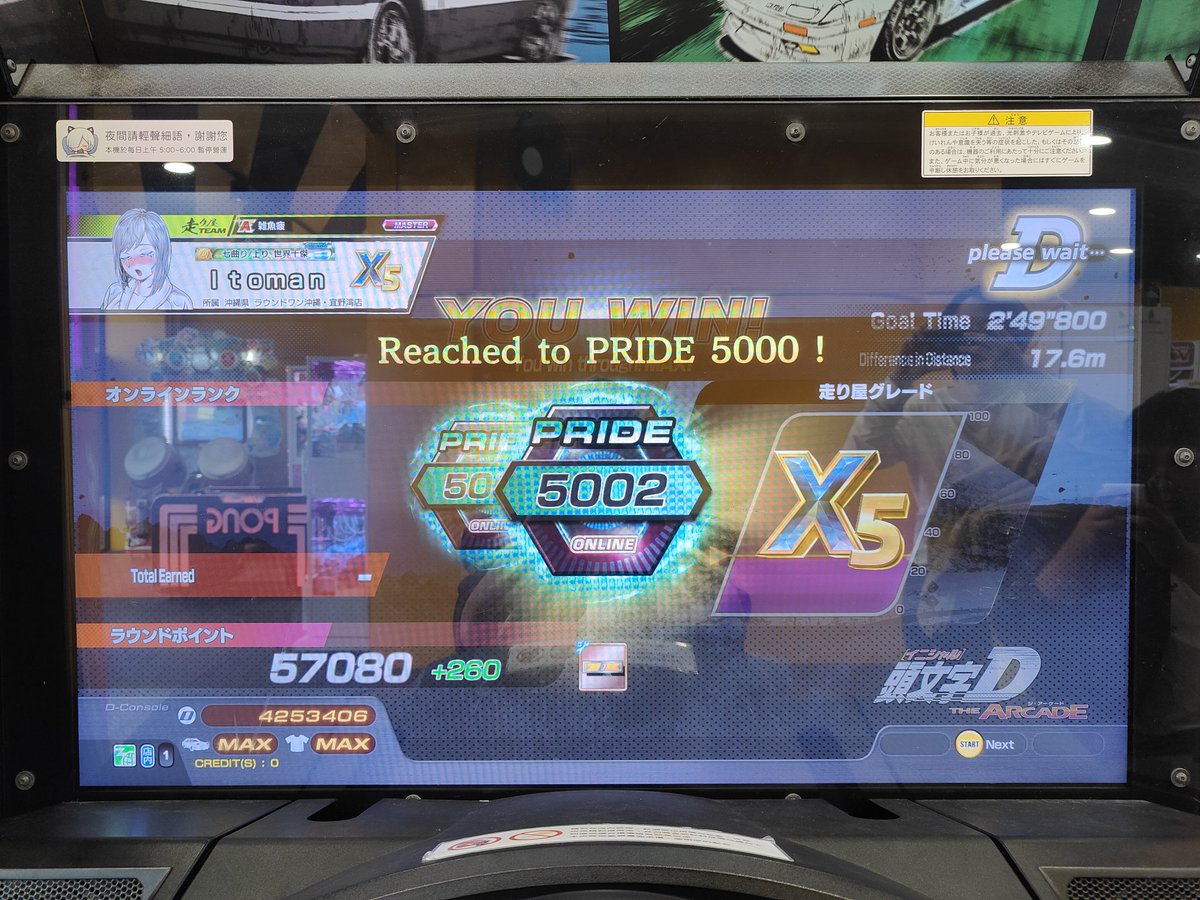 やっと5000にたどり着いた。
まだまだ頑張ります。