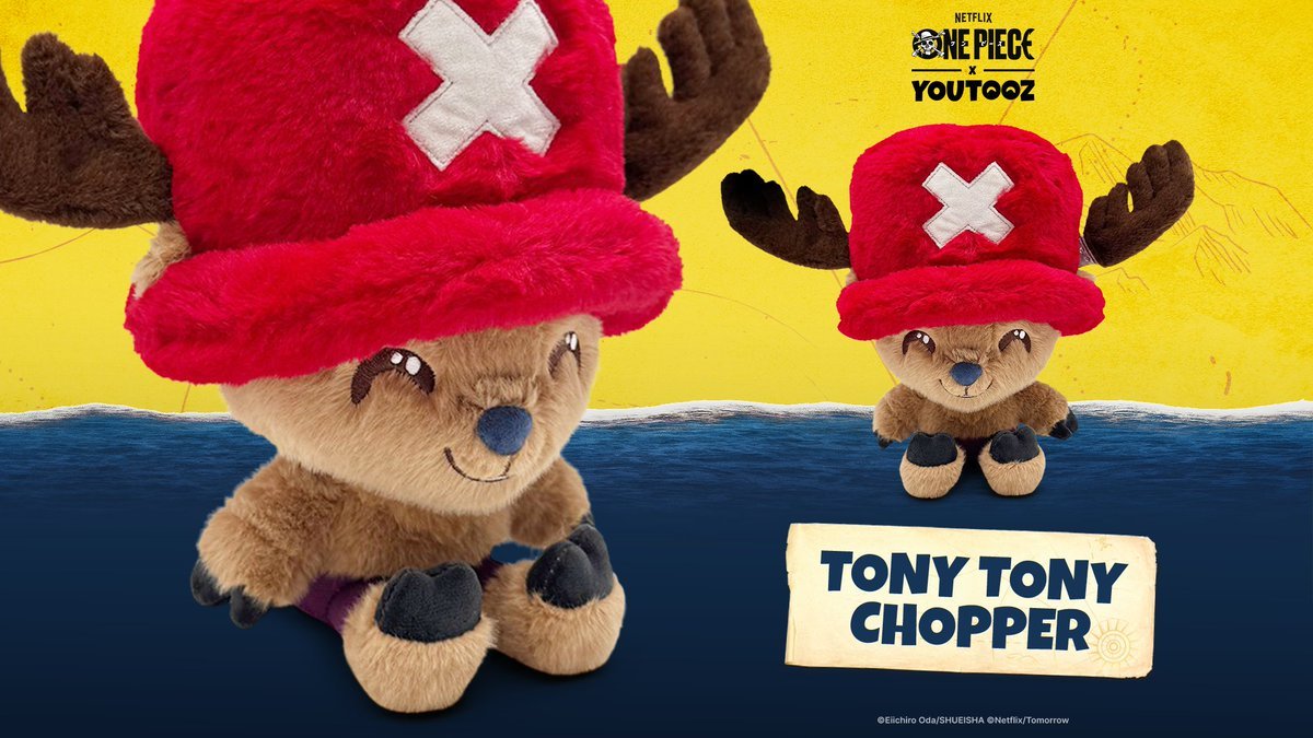 ElXtops's tweet image. Ha comenzado a salir mercancía de One Piece Live Action que contiene a Chopper.
Es un diseño diferente al que tenemos en el anime.
¿Qué opinas?