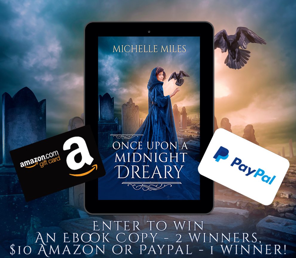 Once Upon a Midnight Dreary Book Tour sarandipitys.com/once-upon-a-mi… <a href="/SDBookTours/">Silver Dagger Book Tours</a> <a href="/MichelleMiles/">Michelle Miles | Miles Beyond the Page Podcast</a>