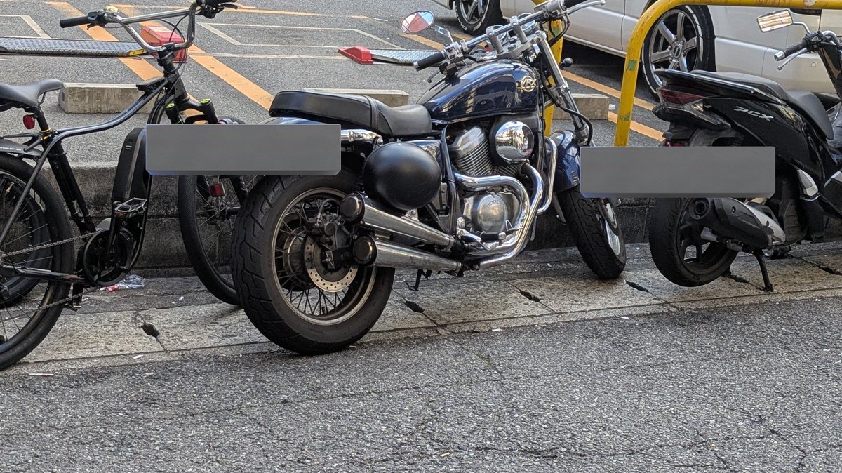 やっさん にくまるさんバイクで来たんか？って思ったけどナンバーちがかったw