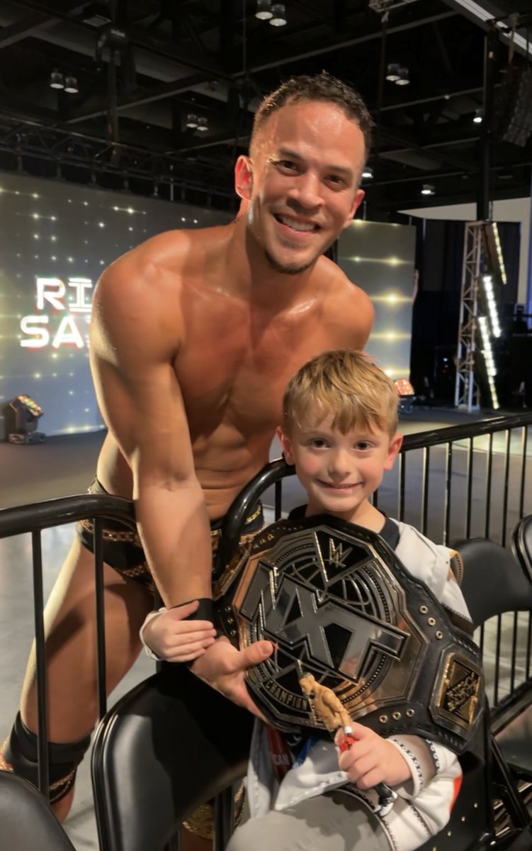 derekashmann's tweet image. Shot out to @WWENXT. You delivered.
#NXTGreenBay #NXT @starkmanjones @WWESheamus