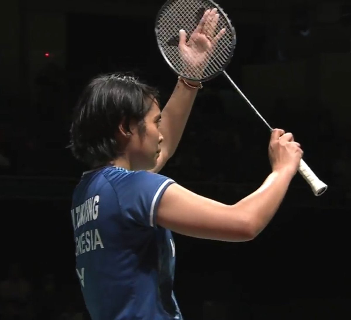 ainurohman's tweet photo. Gregoria Mariska Tunjung Lolos ke Final Kumamoto Japan Masters 2025! 

*Final pertama season ini✅
*Final pertama dlm sthn terakhir✅
*Hattrick final beruntun Kumamoto Japan Masters✅

Setelah berbulan2 bergelut dgn rasa sakit, keterpurukan, kekalahan demi kekalahan, Gregoria pelan2 menemukan sentuhannya kembali, menemukan senyumannya kembali. 

Keren Jorji. Respek!
