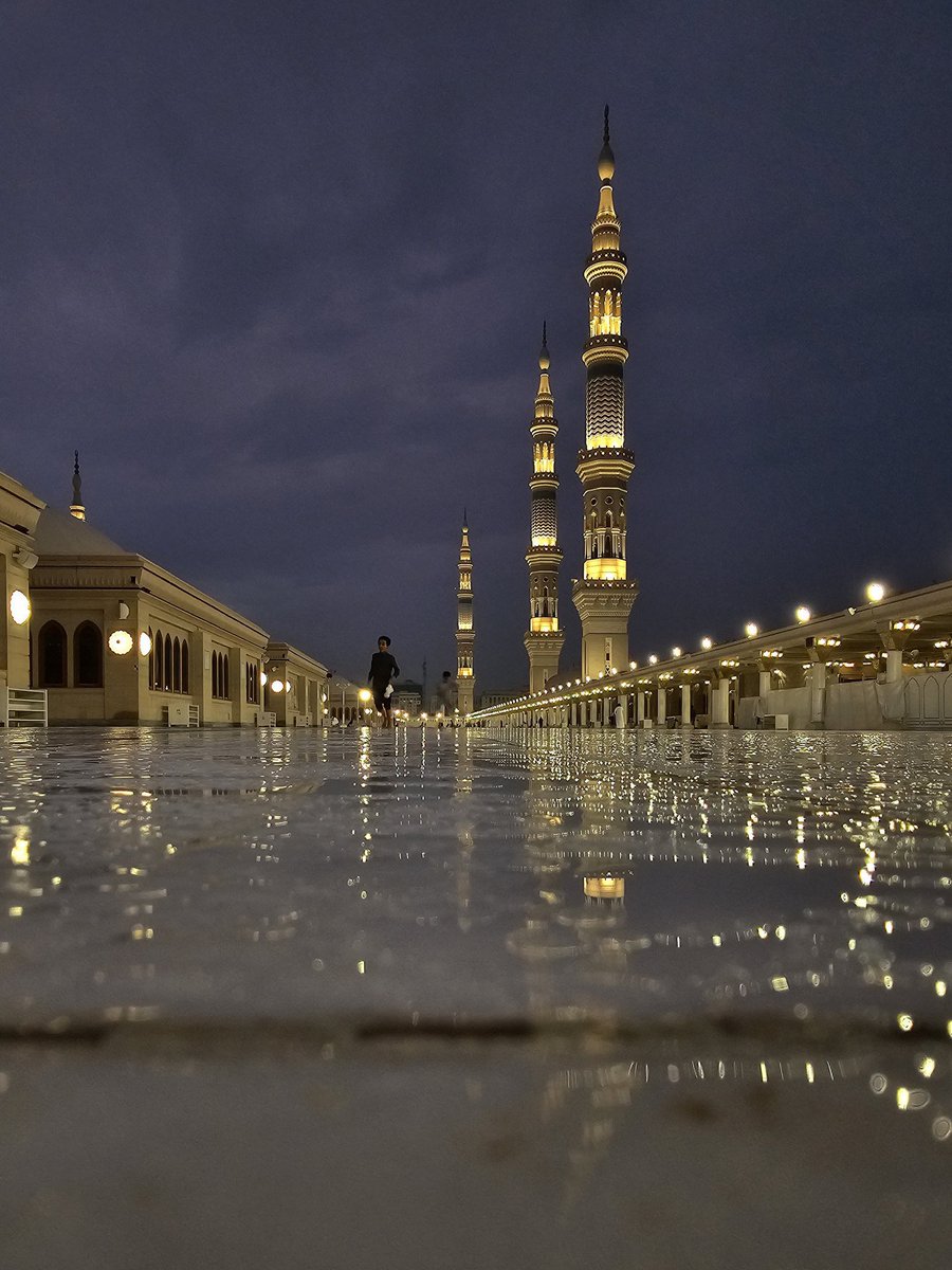 المدينة وقت المطر كأنها قطعة من جنة!♥️