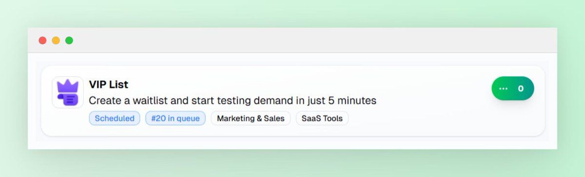 nxgntools's tweet image. Added a way to show your number in the queue.

The queue is growing fast. Launch your product before the slots run out.

Get featured today and grow your social proof at
👉 nxgntools.com
