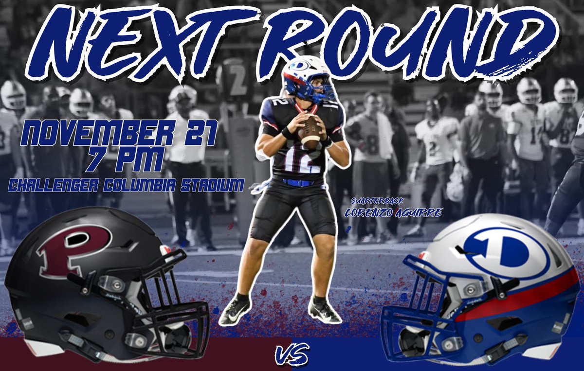 In program history, the Dickinson Gators have defeated Atascocita and advance to the second round for the first time since 2022!

Next Round: Sixth-Ranked Pearland Oilers

📆 Friday, November 21
🕘 7 p.m.
📍 CCISD Challenger Columbia Stadium