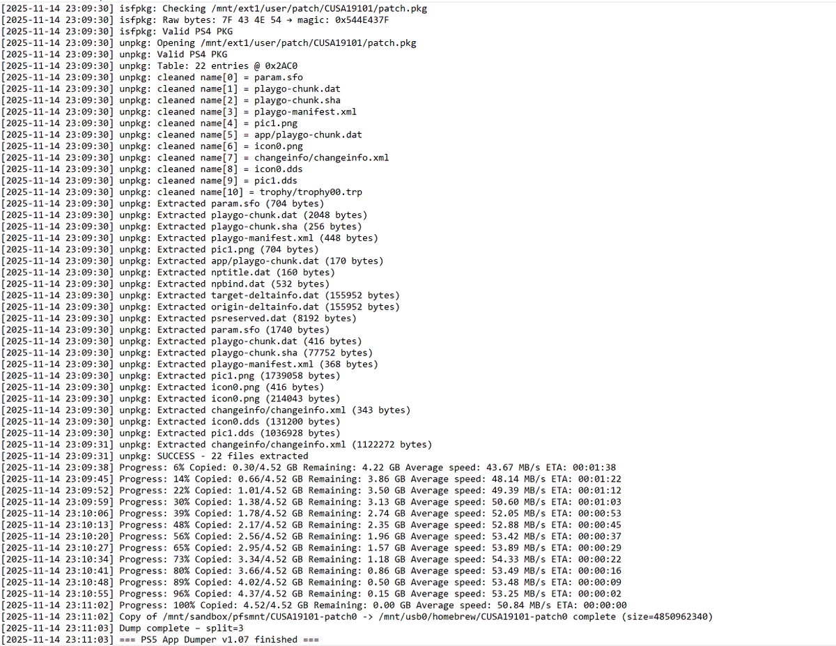 I'm working on the next version, which will support PS4. I'm still learning, but I'm very grateful to have so many resources to reference.