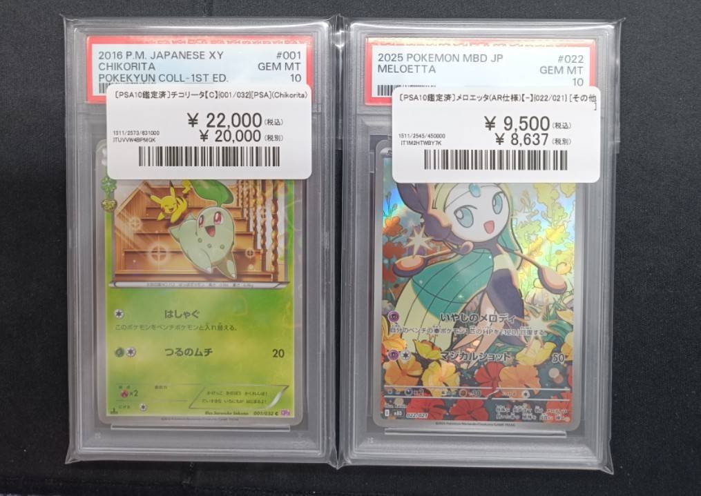 ポケモンカードe チコリータ　PSA10 鑑定 ポケモンカードe チコリータ PSA10 鑑定 ポケモンカードe チコリータ