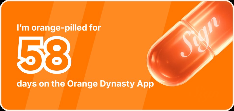 emily5065's tweet photo. I've been Orange-Pilled and Seeing Signs for 58 days 👀🧡🐉.Join the app and be a better version of yourself!
https://t.co/ePxhPmUH6l https://t.co/RjzfBBuYDJ
