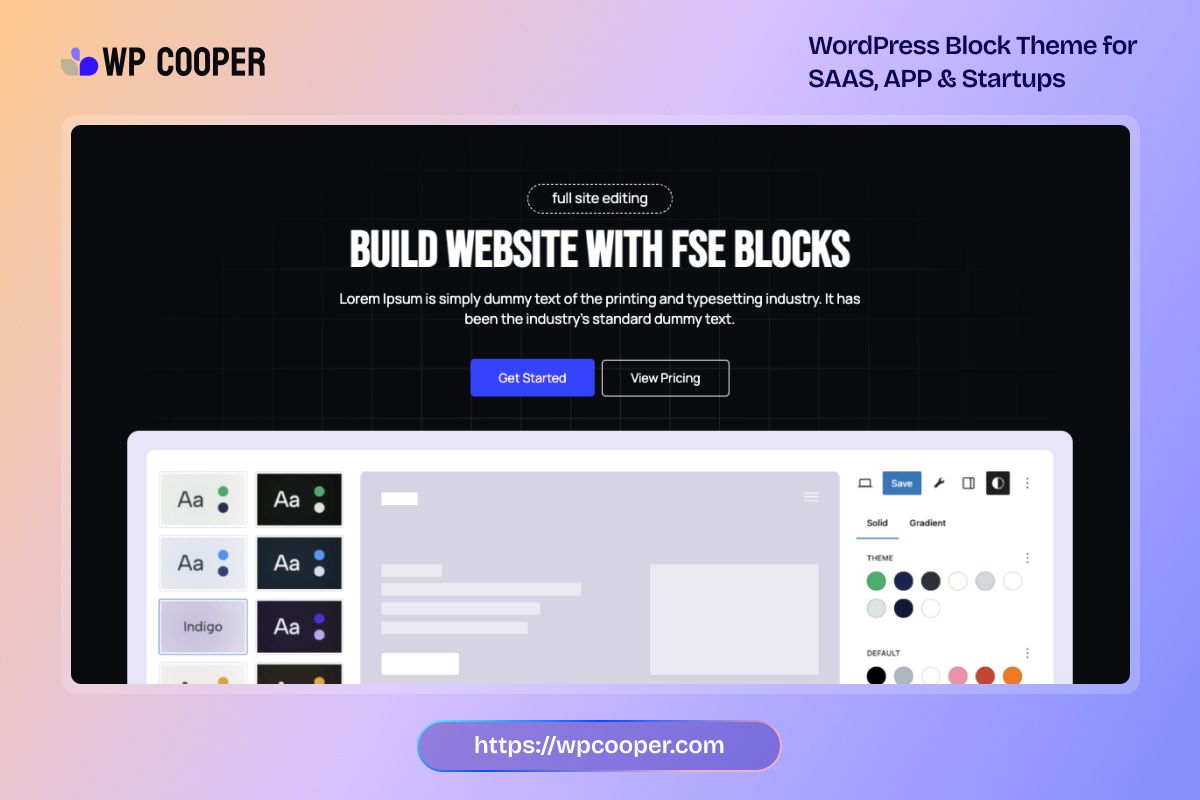wp_cooper's tweet image. Dropping today’s hero pattern: Clean. Minimal. Fast. Perfect for anyone who wants a sharp first impression without the clutter. Built with WordPress FSE → loads insanely fast. 

Get started for free: wpcooper.com