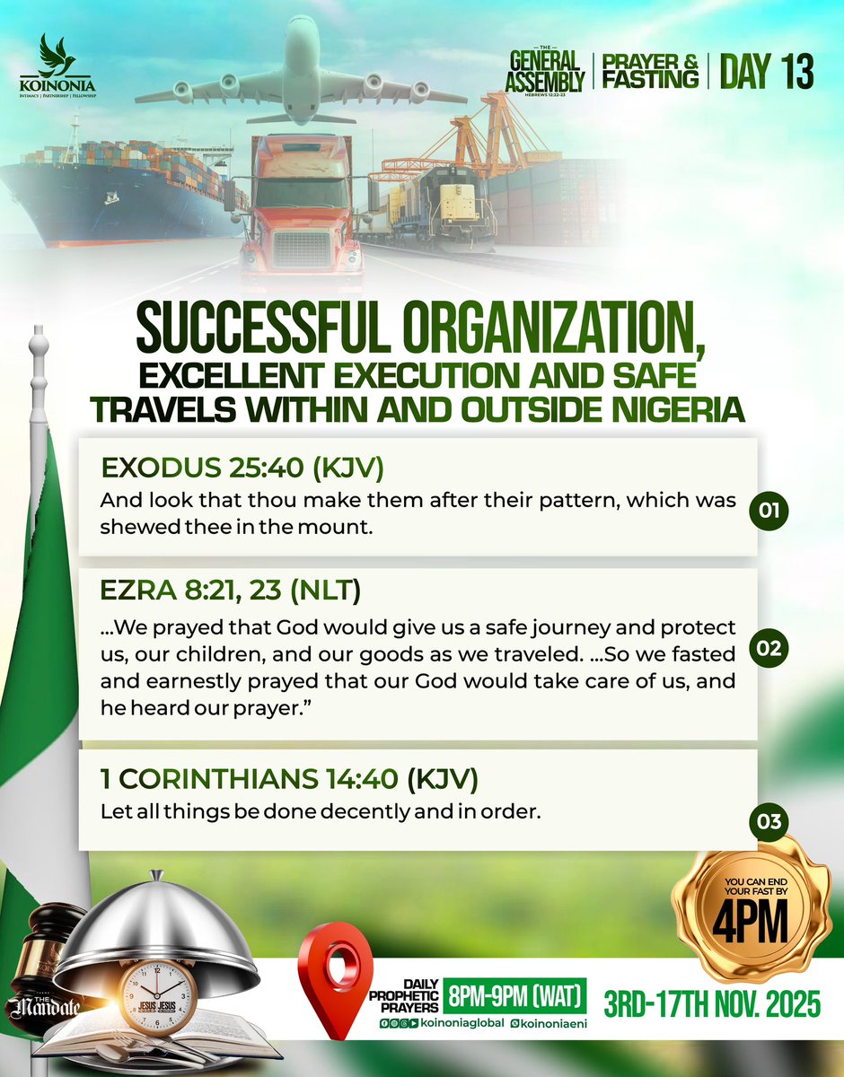 Koinonia Prayer Focus Image