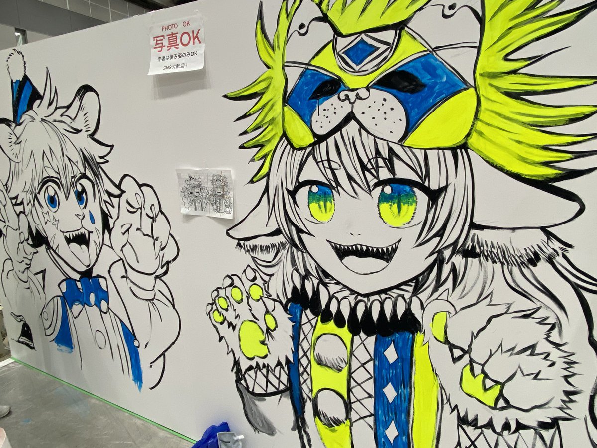 「色入りました 黄色がとてもいいです #デザフェス62」|灯晴ほく@コミティアて62aのイラスト