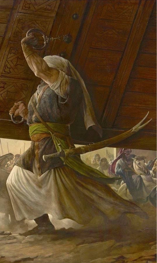 سلام بر شما، ای کَننده‌ی درِ خیبر، یا امیرالمؤمنین.

#حیدر