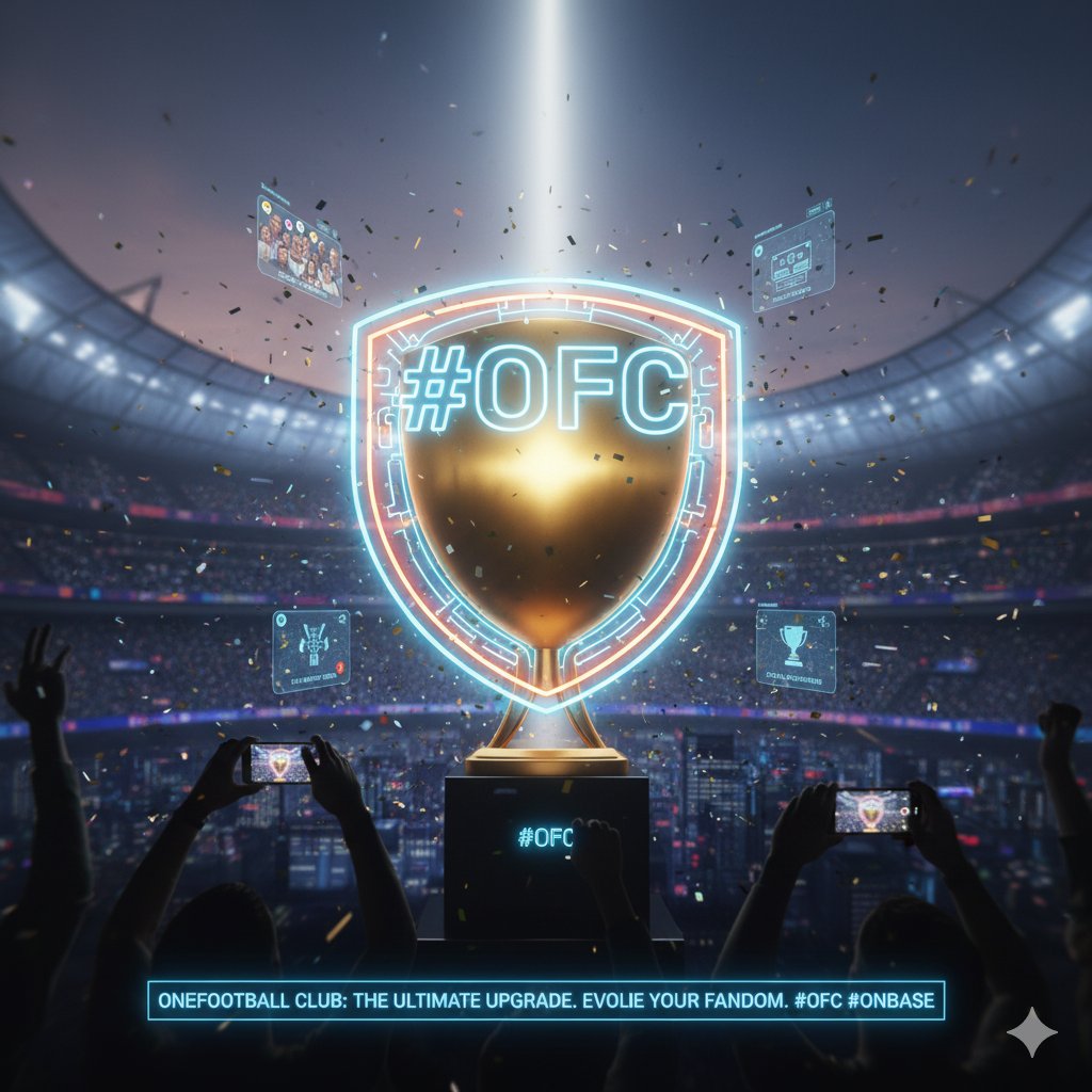 dhami451's tweet image. The countdown to the biggest win in fandom has begun. ⏳ #OFC #TGE 

That feeling of victory, of finally owning the top prize, is what #OFC represents. Your chance to claim this ultimate symbol of fan value is SOON.

Prepare to lift the trophy. 🏆