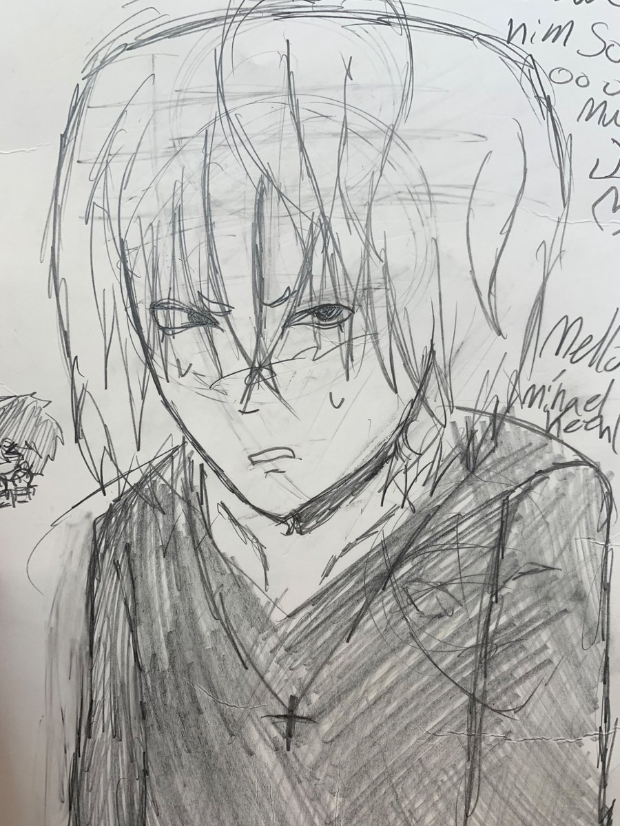 1Marcemello1's tweet image. Mello drawings I have I’ve been drawing him a bunch again 
#Mello #mihaelkeehl #DEATHNOTE #dntwt