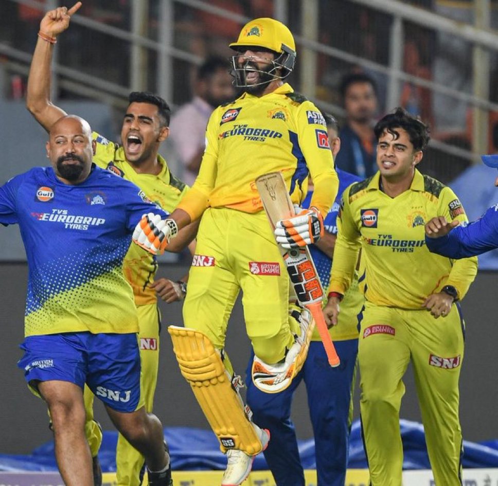 Thankyou <a href="/imjadeja/">Ravindrasinh jadeja</a> 🙏🏻🫂🛐🐐💛😭🙇🏻‍♂️