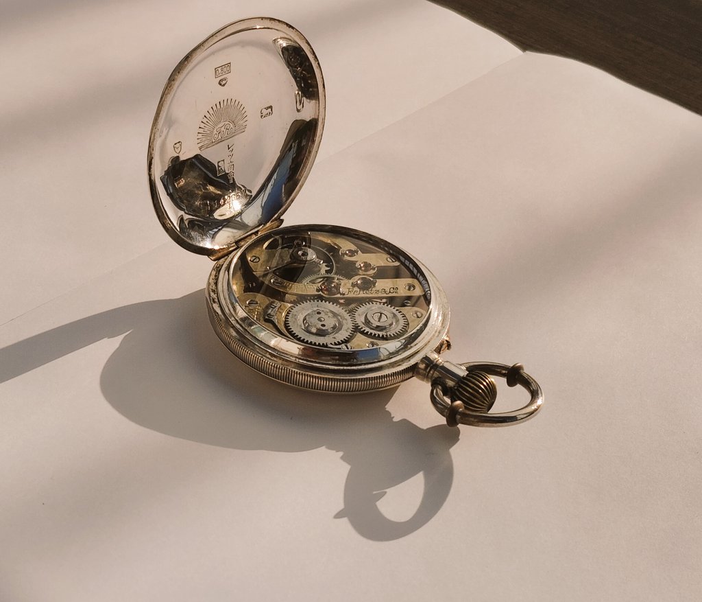レッツ商会 商館時計 明治時代、イギリスから日本に輸入された懐中時計