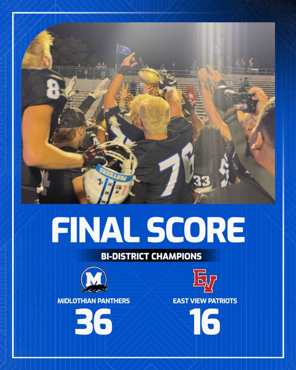 It is now Saturday, but we cannot sleep during #GOLDBALLSZN! Next week, we play the West Mesquite Wranglers! More information to be dropped tomorrow! #ALLIN #PantherPride

@misd_athletics
