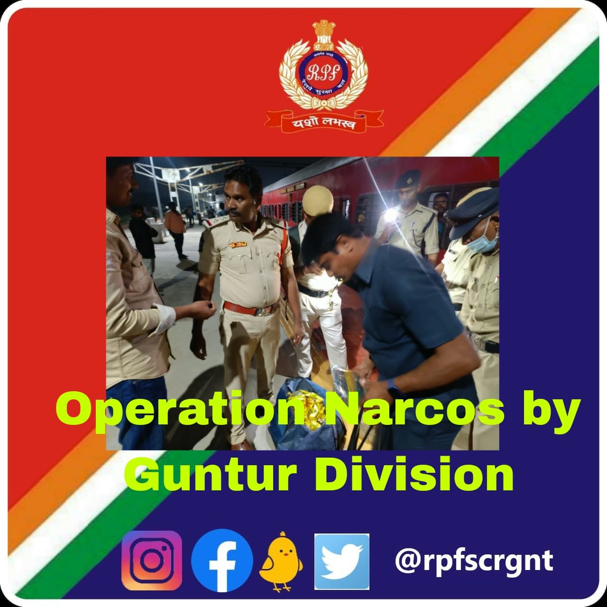 rpfscrgnt's tweet image. #OperationNarcos
On 13.11.2025 RPF Train escort staff/NRT of Train No.18463  Exp with SI/GRP found an unclaimed bag in Coach S-4, Berth 25.  48 ganja packets in chocolate form worth Rs.4,80,000/-. GRP/NRT registered Crime No.50/2025 under NDPS Act and initiated investigation