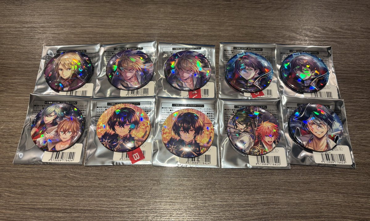 交換】黒猫のウィズ 黒ウィズ 缶バッジ アクリルカード 本日11/15（土