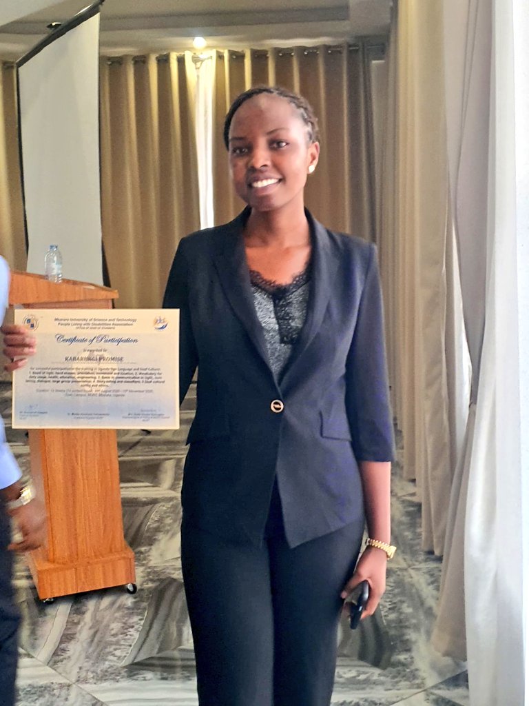 BenardWor's tweet image. Yesterday, we celebrated 57 graduates of Cohort III of the Basic Uganda Sign Language Course — adding to the 43 in Cohort I and 53 in Cohort II.
A truly inspiring milestone for inclusion at @MbararaUST.
Congratulations to all! ✋🎓✨
#SignLanguage #InclusionInAction