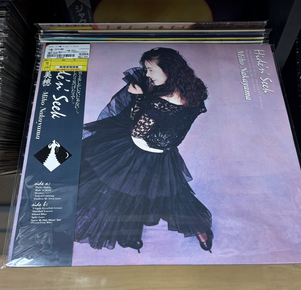 Hide'n' Seek のLPレコード、欲しかったけと高くて手が出なかった