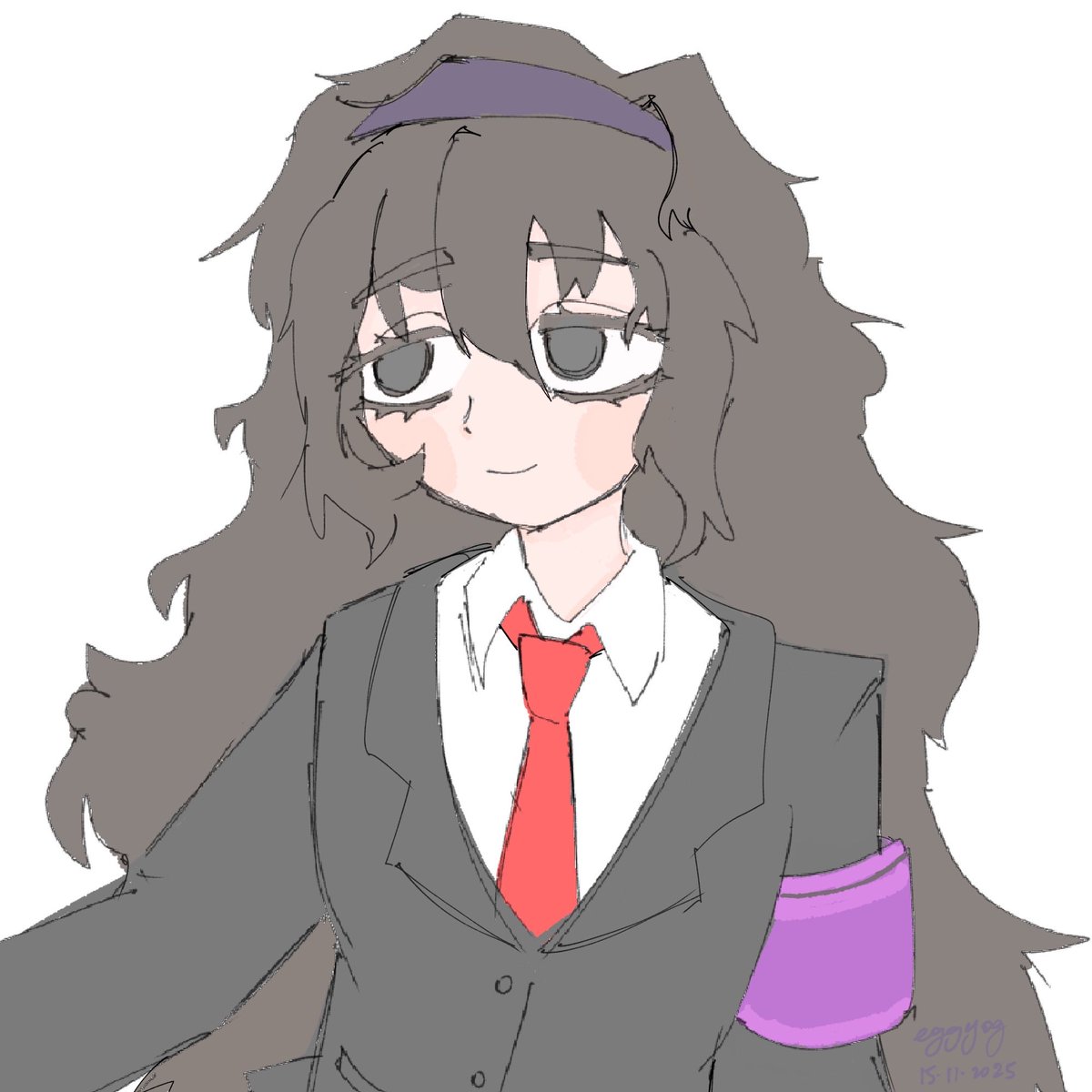 YOOOO MY FRIEND DRAWN MY OC SUMMER🗣️🔥🔥
This is actually so cute I love this art so much😭🙏🏻

🖌️: <a href="/trashedeggnog/">egg(y/n)og 🇭🇰</a>