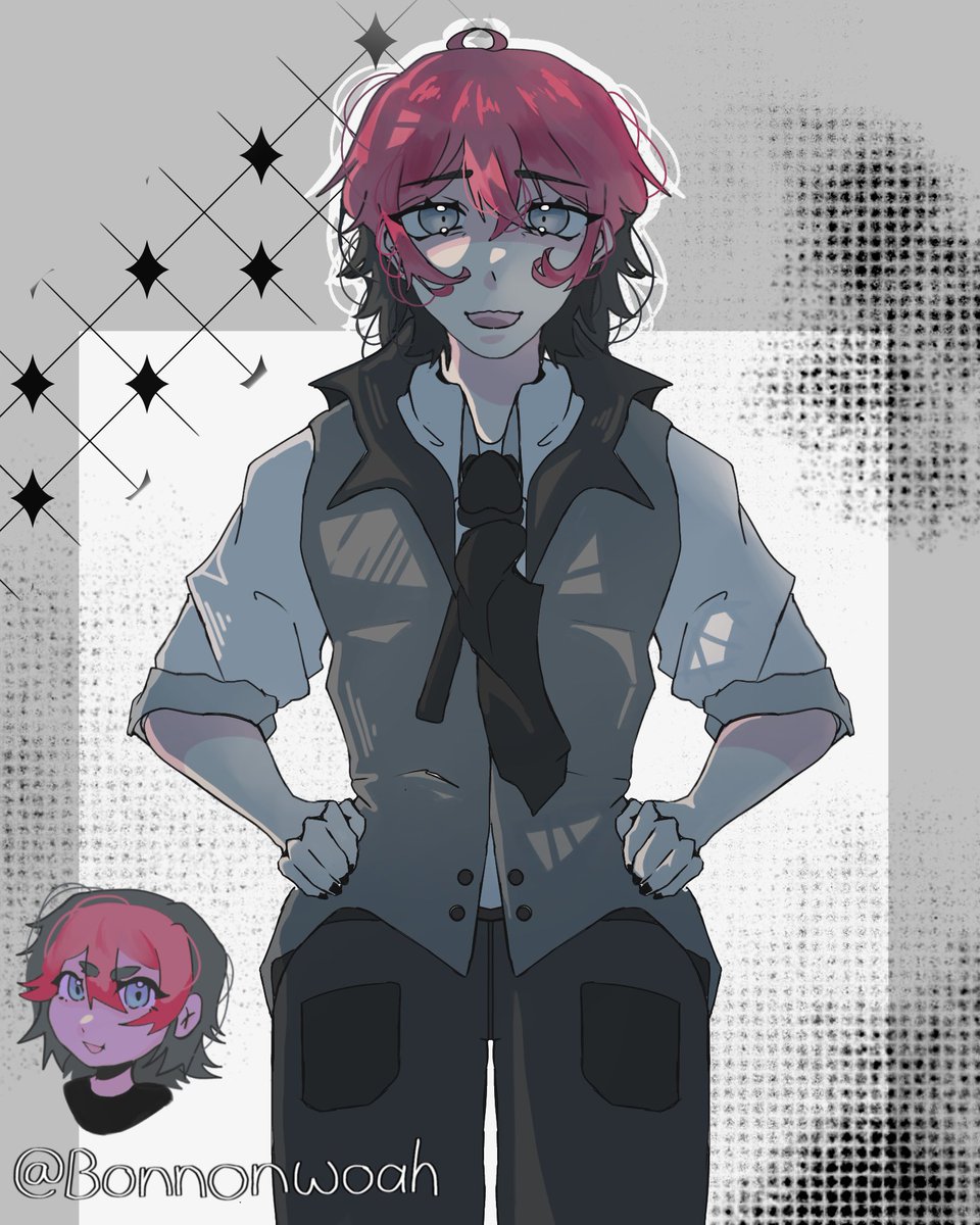 Before I leave for months by forgetting this app exists- here’s some art I made today #art #oc