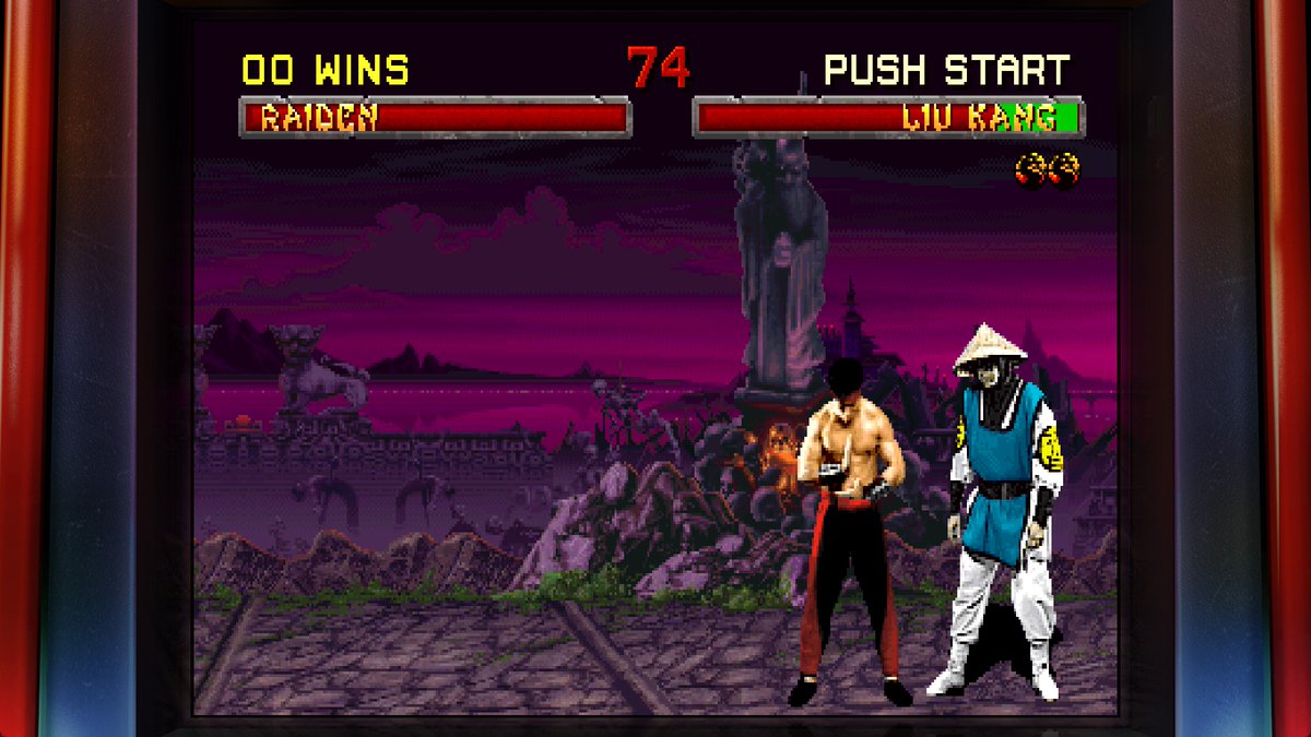 TheDeviot's tweet image. Messed around with some more of the MK Legacy Kollection. It&apos;s getting better but I ran into a couple of bugs I hadn&apos;t before. Thanks to @1upjohn @its_stitched and everyone for hanging out. I still have fun with it, I think it&apos;ll take a few updates to get there.