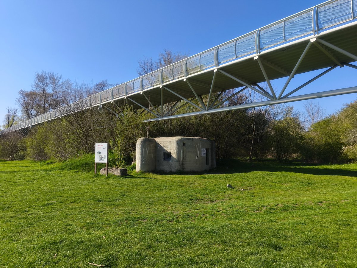 Pillandia's tweet image. Ponte ciclopedonale internazionale sul fiume Morava, che segna il confine tra Slovacchia 🇸🇰 ed Austria 🇦🇹. 
Fu inaugurato nel 2012. 
Fotografie del 2024, tutte scattate dalla sponda slovacca. 
GPS: 48.2110581N, 16.9646180E. 
pillandia.blogspot.com/p/avaleht-iniz… 

#Slovakia #Austria #Border