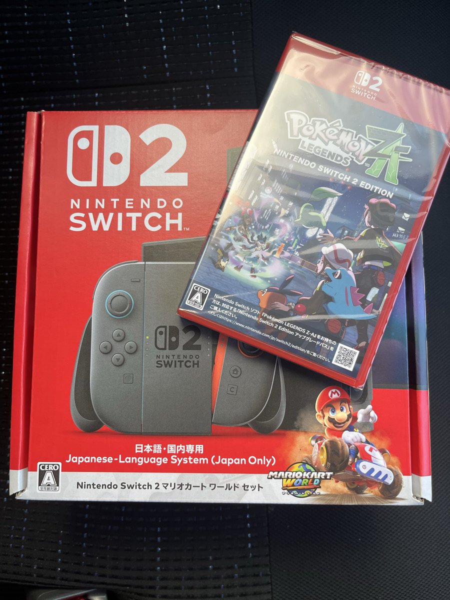 glory_castle's tweet photo. 今日から私もSwitch2勢 https://t.co/cqP6AN2zWm