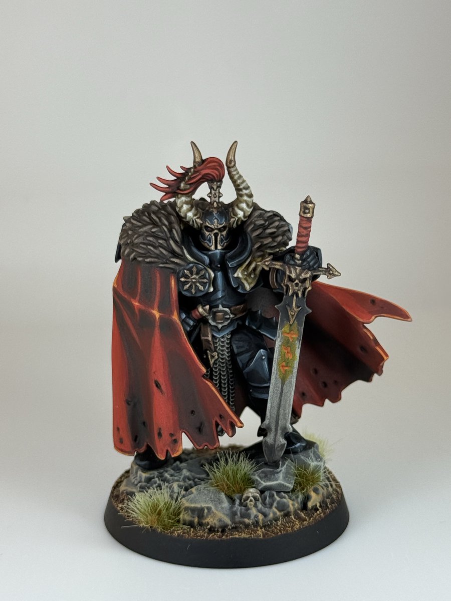 Urkhan the Dark Warden完成しました 顔は変更してます