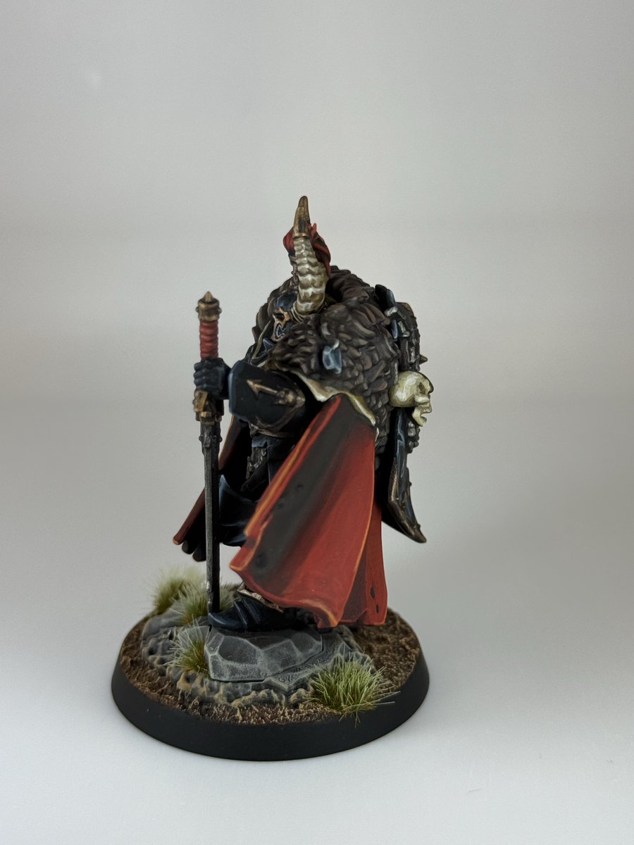 Urkhan the Dark Warden完成しました 顔は変更してます