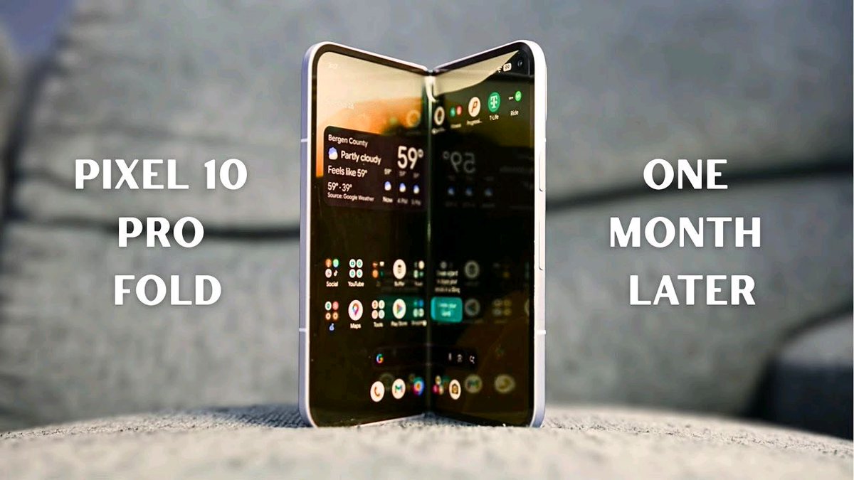 TechGuySmartBuy's tweet image. Here&apos;s our take on the Google Pixel 10 Pro Fold after one month: 
buff.ly/ycrSMiq