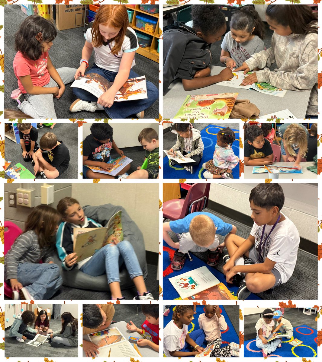 svdevillier's tweet image. 🍂 When my @HumbleISD_OFE Fabulous 4ths “Fall into GOOD books” with their Kinder-Falcons, turning pages together, sharing laughs, and discovering new adventures side by side, the joy is contagious, curiosity blooms, and a love for reading takes flight! 🍁📖#WatchusSOAR #ShineON
