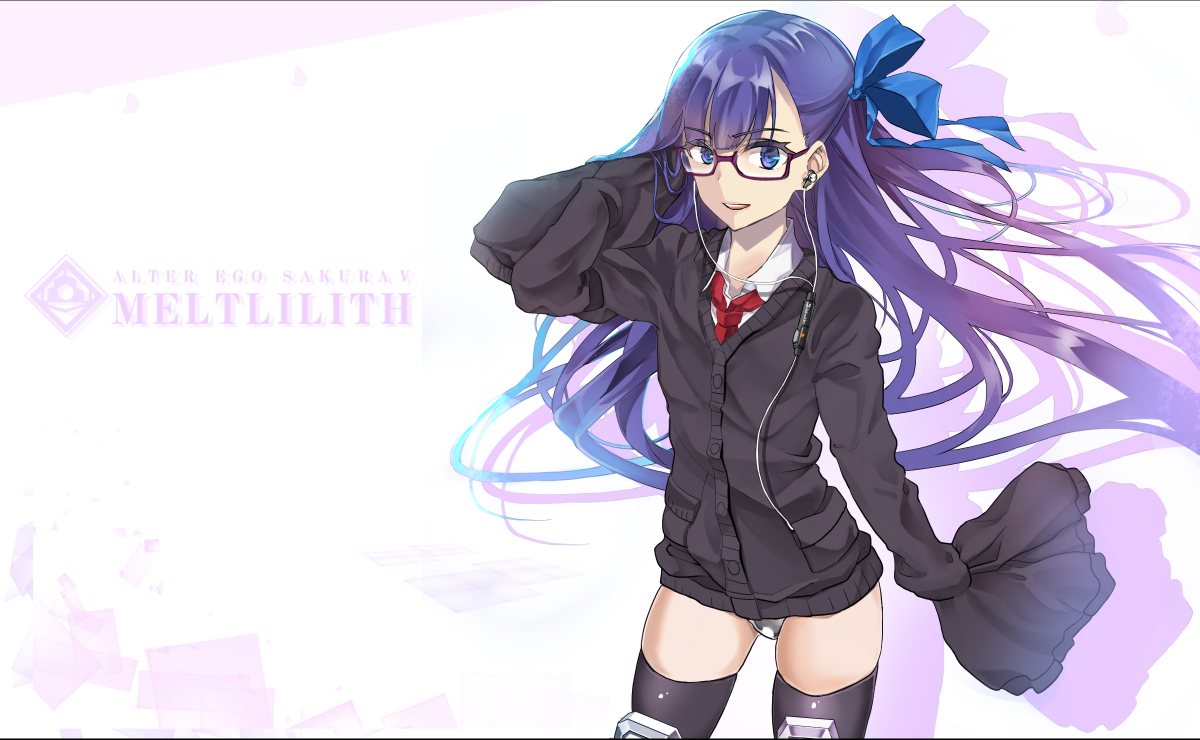 YugeBakuha2's tweet image. #Fate #FGO #FateGrandOder メルトリリス(メガネ・カーディガン）