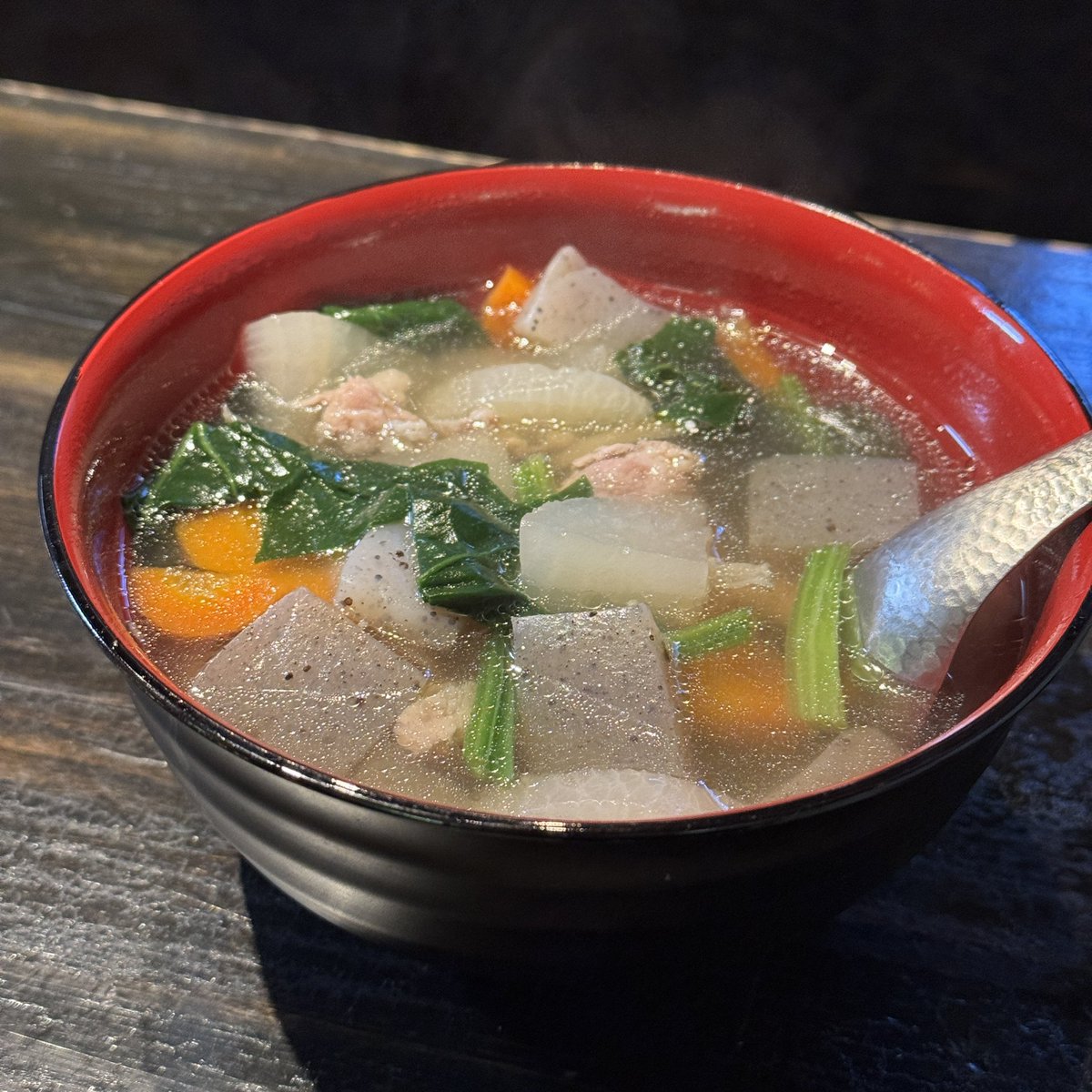 tinytinykingdom's tweet image. ママちゃんのけんちん汁の季節が来ました😋@丸忠