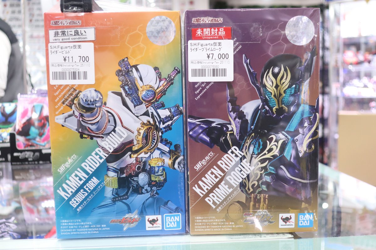 SHフィギュアーツ絶賛発売中！！ アキバで開催中の TAMASHII NATION