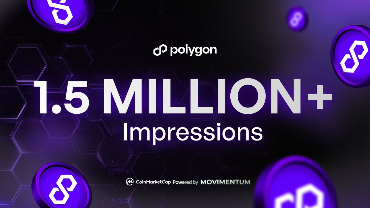 When the market dips, there are two types of companies:

1. Playing the short-term game and going silent
2. Playing the long-term game and doubling down

When the market recovers, everyone remembers the latter.

Kudos to <a href="/0xPolygon/">Polygon</a> for growing their mindshare every day on CMC.