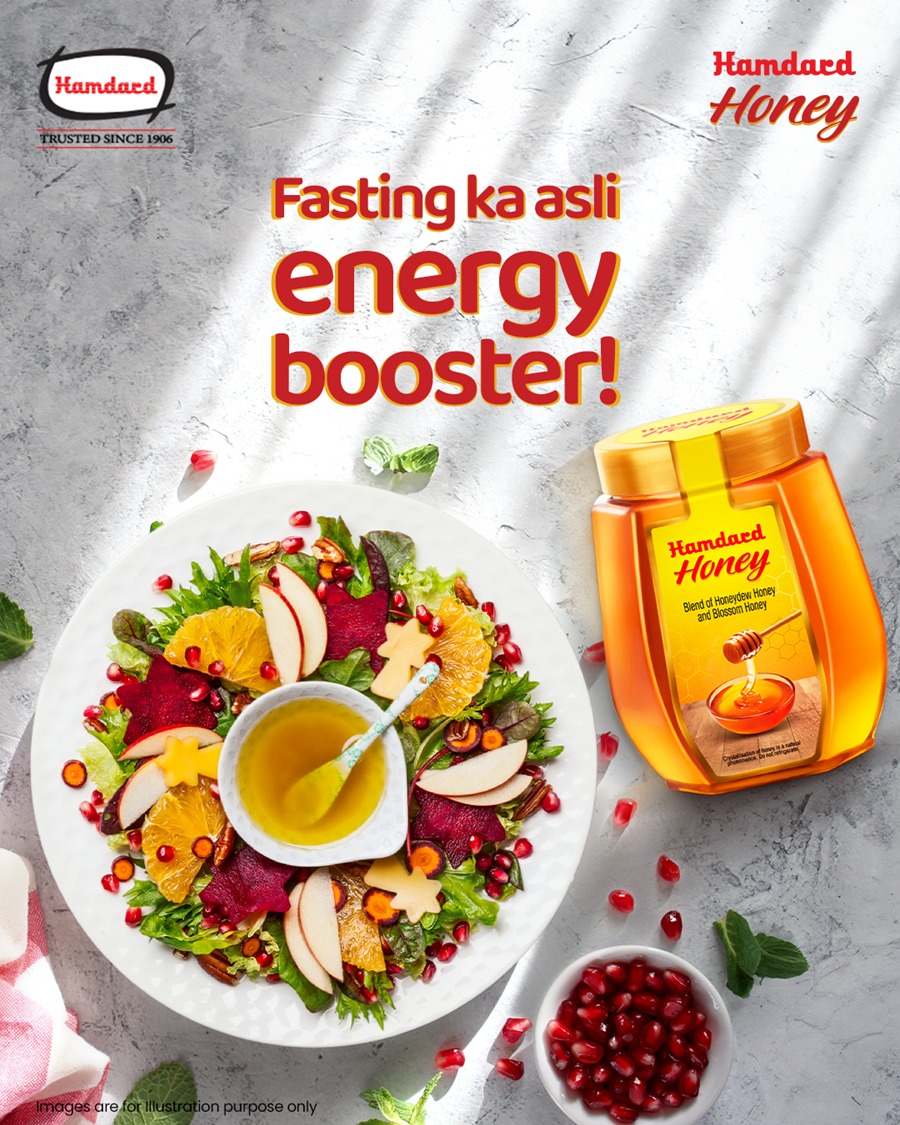 HamdardFoods's tweet image. Fasting moments ko banao aur bhi energising with Hamdard Honey!

#HamdardHoney #FastingEnergy #EnergyBooster #FastingEssentials #FastingFood #TasteOfGoodness #HoneyLovers #Hamdard