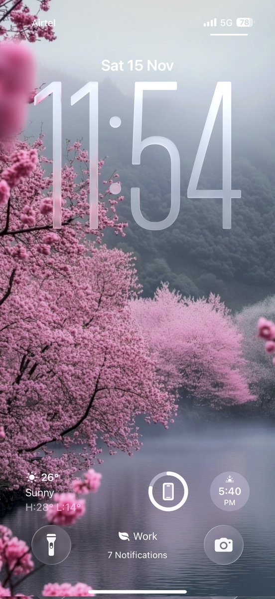 mehtababd's tweet image. Share your lock screen, home screen, control center, and a random photo