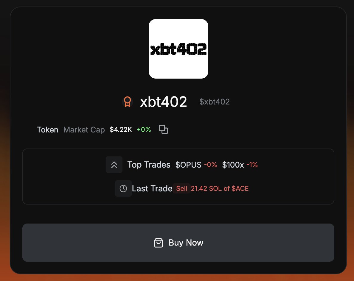 cto_memetus's tweet image. $x402girl has nothing to do with serious x402 tech
this turns me on

$xbt402 with all the x402 tech is doing bullshit