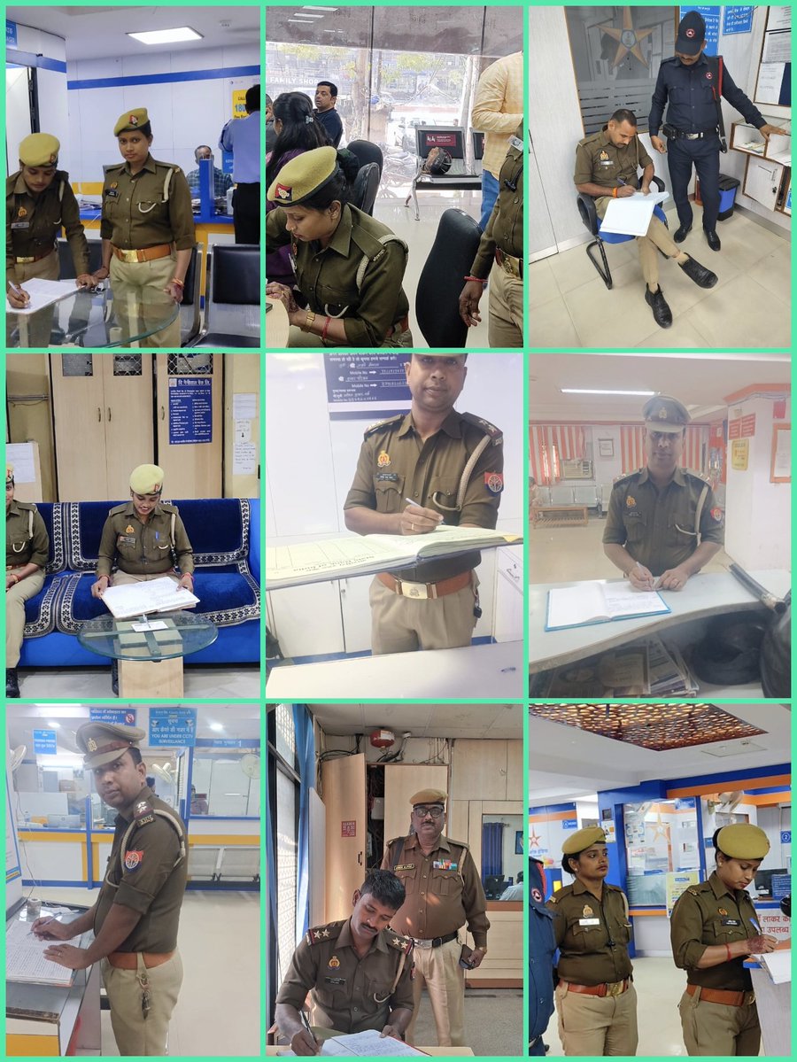 <a href="/dcpcentrallko/">DCP Central Lucknow</a> के कुशल निर्देशन में थाना महानगर द्वारा क्षेत्र में पड़ने वाले बैंको की सघन चेकिंग अभियान चलाया गया,सेफ्टी अलार्म/ CCTV कैमरे चेक किए गए व सिक्योरिटी गार्ड को दिये गए दिशा निर्देश।
#Lkopolice <a href="/Uppolice/">UP POLICE</a>
<a href="/lkopolice/">LUCKNOW POLICE</a> <a href="/dgpup/">DGP UP</a> 
<a href="/adgzonelucknow/">ADG Zone Lucknow</a> <a href="/LoJcp/">JCP L&O LUCKNOW</a> 
<a href="/112UttarPradesh/">Call 112</a>