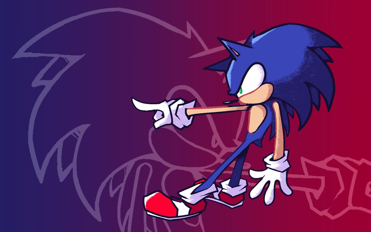 l4ynne_K's tweet image. Sonic when the adventure is unleashed in colors or something