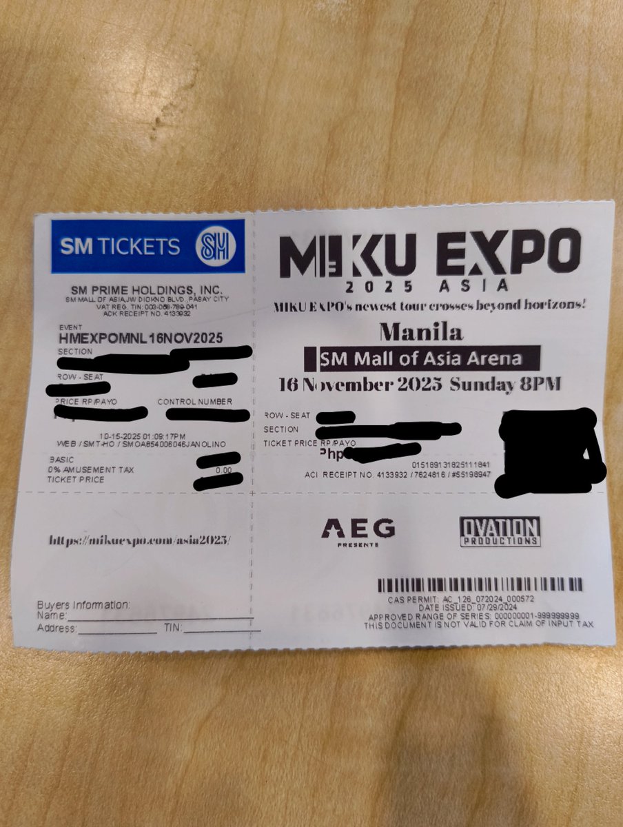 xrkaz's tweet photo. tomorrow's the day! hatsune miku's first ever concert/expo in the philippines! glad to be attending (⁠ ⁠ꈍ⁠ᴗ⁠ꈍ⁠) freaking excited 🔥🔥🔥 https://t.co/mTlz7tasIe
