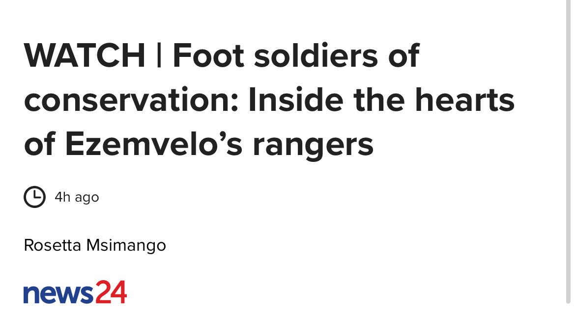 Paratus2014's tweet image. The proposed FCA amendment bill would disarm rangers like these and force them to face poachers (who are armed with AK-47s) with handguns.

If that.

Kill the Bill.