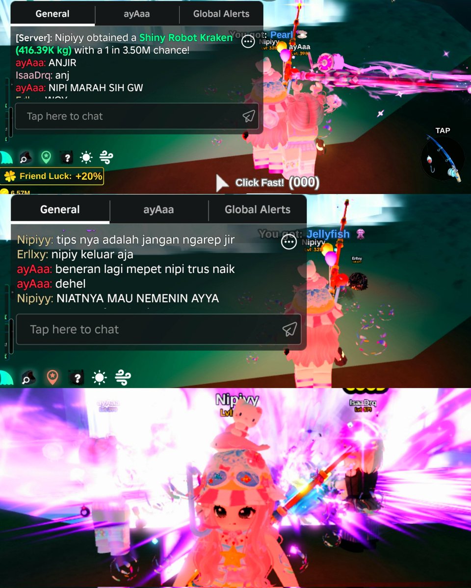 midnory's tweet image. Akuu.... dapet... kraken... TALON BAIK JIR