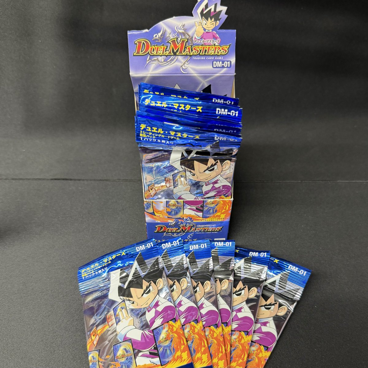 デュエルマスターズ　第一弾　dm-01 未開封シュリンク付きbox デュエルマスターズ 第1弾 DM-01 未開封パックの通販 土日祝休@magi